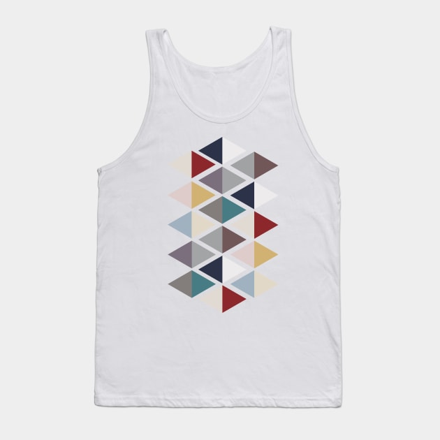 Scandinavian triangles 2 Tank Top by hedehede